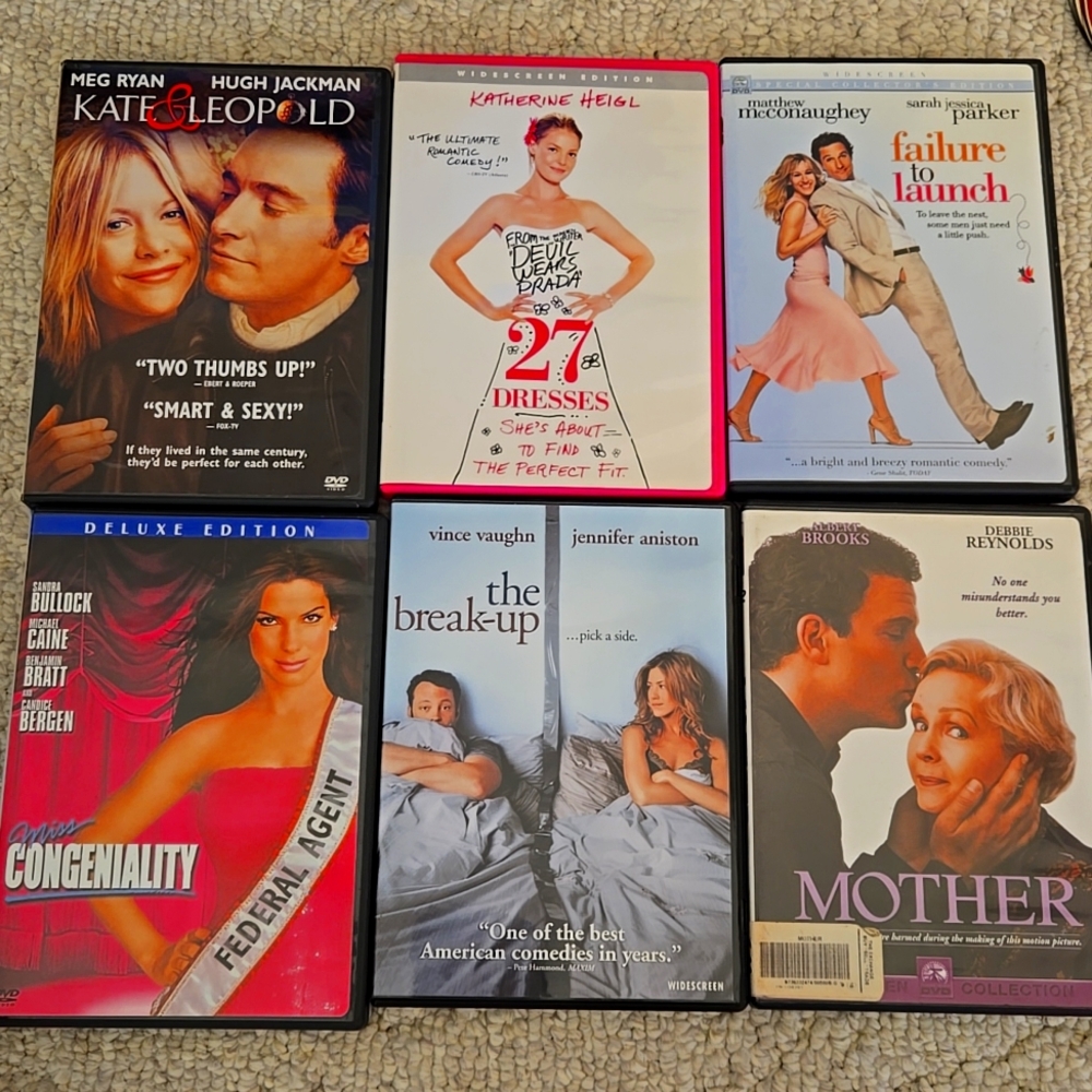 Chick Flick Lot-dvds